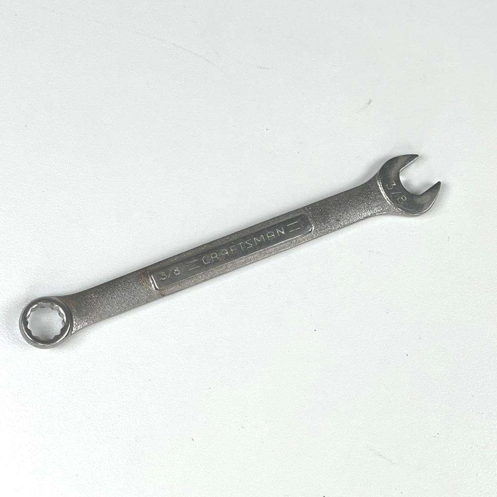 Craftsman 3/8 Inch Combination Wrench 44693 Forged in USA 12-Point Vintage Tool